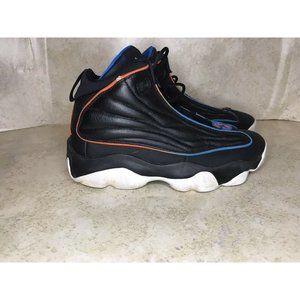Air Jordan Pro Strong 407285-008 Black Blue Orange